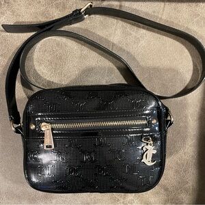 Juicy Couture Nailed It Black Crossbody Bag